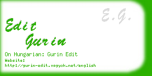 edit gurin business card